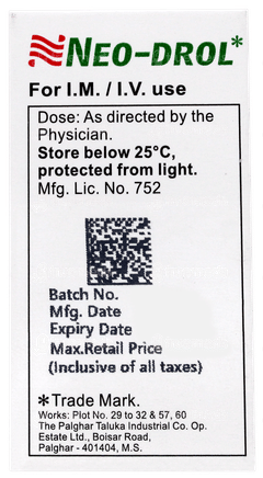 Neo Drol 125mg Injection 1