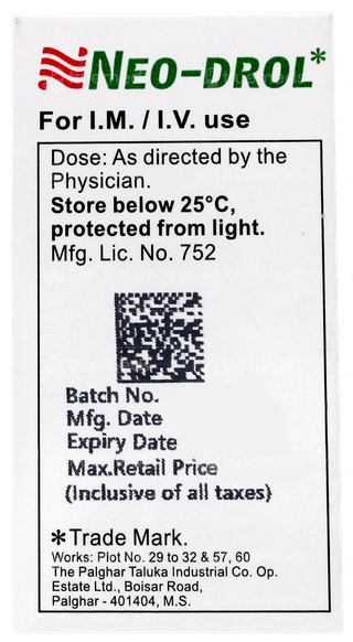 Neo Drol 125mg Injection 1