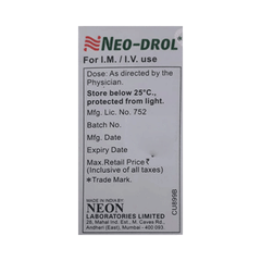 Neo Drol 40mg Injection 1 Neo Drol 40mg Injection 1