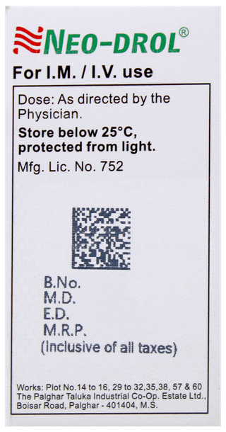 Neo Drol 40Mg Injection 1