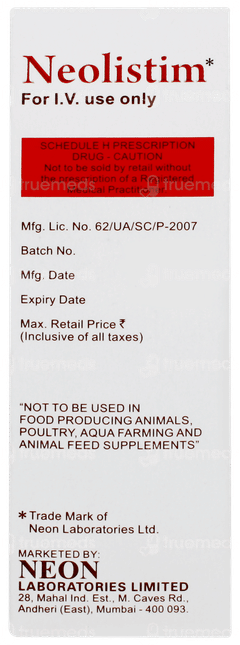 Neolistim 1miu Injection 1 Neolistim 1miu Injection 1