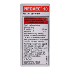 Neovec 10 Mg Injection 10 Ml