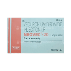 Neovec 20 Mg Injection 20 Ml Neovec 20 Mg Injection 20 Ml