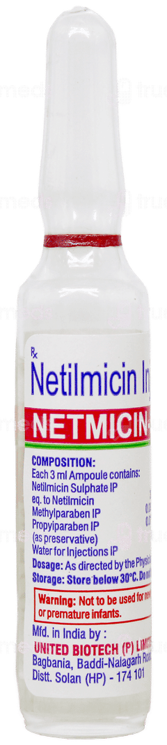 Netmicin 300 Injection 3Ml