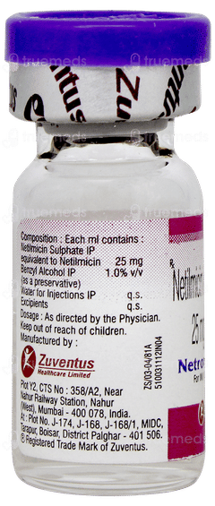 Netromax 25 Injection 1ml