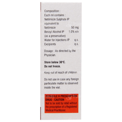 Netromax 50 Injection 1Ml