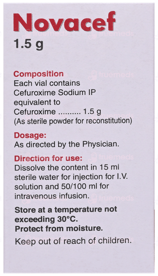 Novacef 1500 MG Injection 20 ML