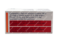 Novorapid 100iu Injection 10ml Novorapid 100iu Injection 10ml