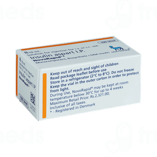 Novorapid 100iu Injection 10ml