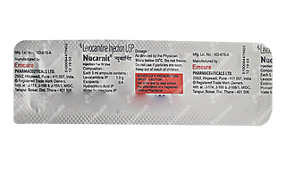 Nucarnit 1000 MG Injection 5 ML