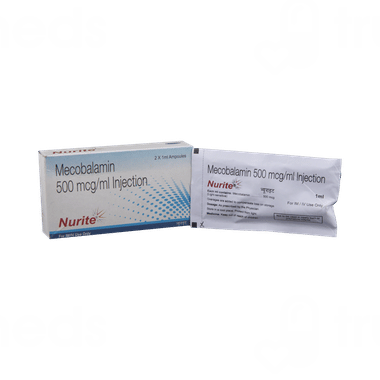 Nervite Inj Nurite 500 MCG Injection 1 ML | Order Nurite 500 MCG Injection 1 ML ...
