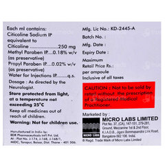 Nurocol 2 Injection 2Ml Nurocol 2 Injection 2Ml