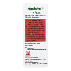 Omnicef 500 Mg Injection 2 Ml Omnicef 500 Mg Injection 2 Ml