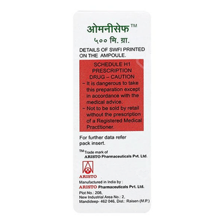 Omnicef 500 Mg Injection 2 Ml