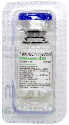 Omnikacin 250 Injection 2ml