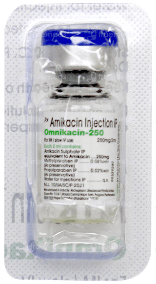 Omnikacin 250 Injection 2ml
