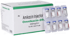 Omnikacin 250 Injection 2Ml