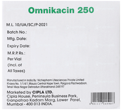 Omnikacin 250 Injection 2Ml