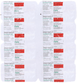 Omnikacin 250 Injection 2Ml