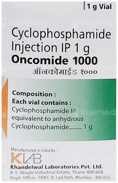 Oncomide 1000 Mg Injection 1 Oncomide 1000 Mg Injection 1