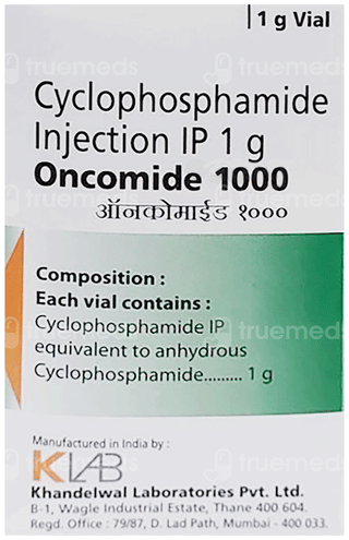 Oncomide 1000 Mg Injection 1