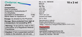 Ondamac Injection 2ml
