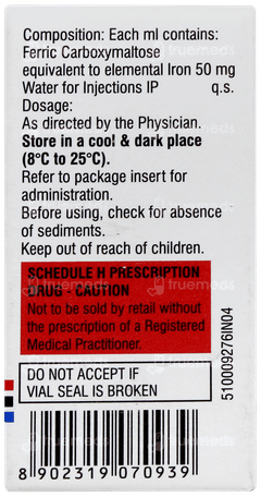 Orofer Fcm Injection 10ml Orofer Fcm Injection 10ml