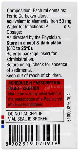 Orofer Fcm Injection 10ml