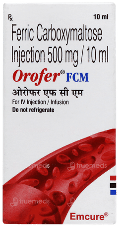 Orofer Fcm Injection 10ml Orofer Fcm Injection 10ml