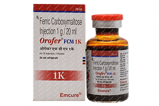 Orofer Fcm 1k Injection 20 ML