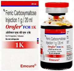 Orofer Fcm 1k Injection 20ml
