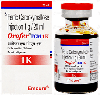 Orofer Fcm 1k Injection 20ml