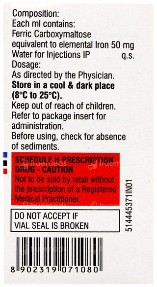Orofer Fcm 1k Injection 20ml
