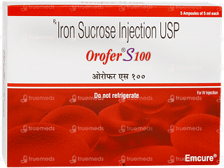 Orofer S 100 Injection 5ml