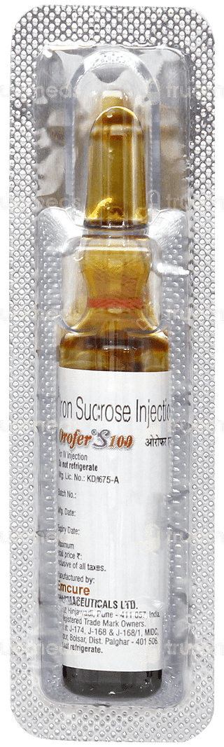 Orofer S 100 Injection 5ml