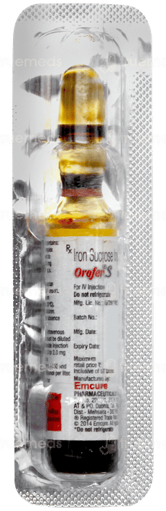 Orofer S Injection 2.5ml