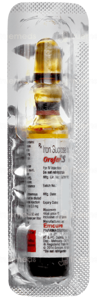 Orofer S Injection 2.5ml