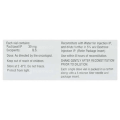 Pacliaqualip 30 Injection 1 Pacliaqualip 30 Injection 1