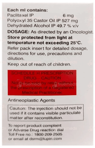 Paclistar 30Mg Injection 1