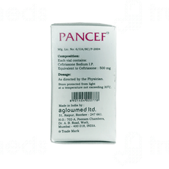 Pancef 500 MG Injection 1 Pancef 500 MG Injection 1