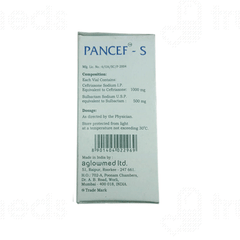 Pancef S 1.5g Injection 1