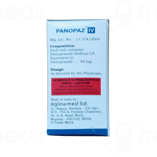 Panopaz Iv Injection 1