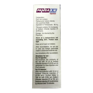 Pansa Iv Injection 1
