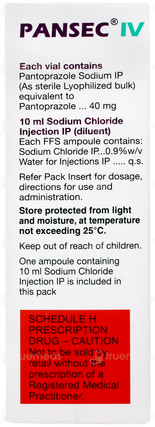 Pansec Iv Injection 1