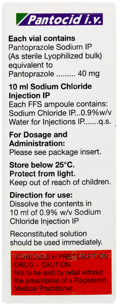 Pantocid Iv Injection 10ml Pantocid Iv Injection 10ml