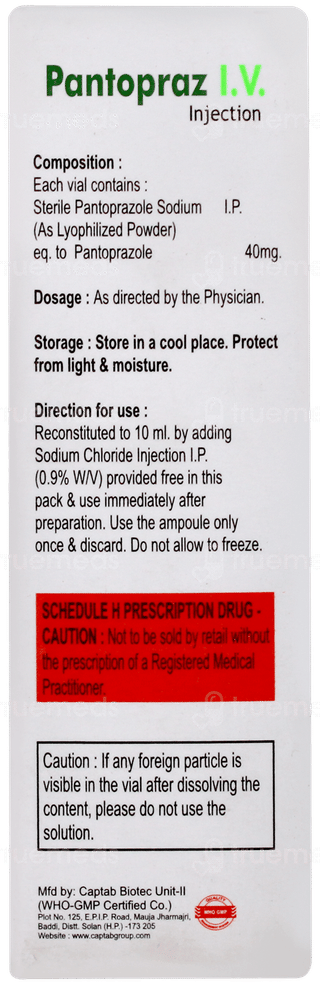 Pantopraz Iv Injection 1