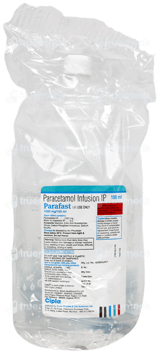 Parafast Infusion 100Ml