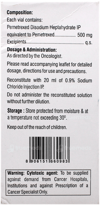 Pemetero 500 Mg Injection 1