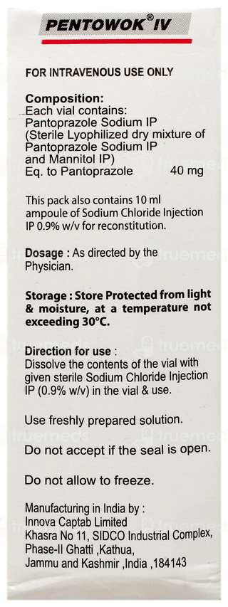 Pentowok Iv Injection 1
