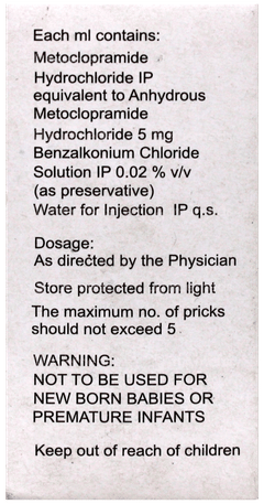 Perinorm Injection 10ml
